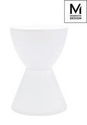 Taborety i hokery - Modesto Design MODESTO stołek TAMBURO biały - polipropylen PP612.WHITE [11232781] - miniaturka - grafika 1