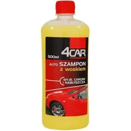 Kosmetyki samochodowe - Auto szampon z woskiem 500 ml 4CAR - miniaturka - grafika 1