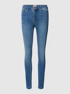 Spodnie damskie - Jeansy o kroju skinny fit z 5 kieszeniami model ‘FLASH’ - miniaturka - grafika 1