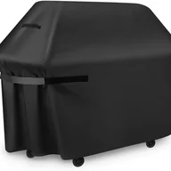 Pokrowce na grilla - Pokrowiec na grilla - Wodoodporny, wiatroszczelny i odporny na rozdarcia z paskami - Czarny - (Kwadratowy 145 x 61 x 117 cm) - miniaturka - grafika 1