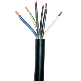 AKS Zielonka Przewód elektryczny OWY 5 X 1.5 500V - Przewody elektryczne - miniaturka - grafika 1