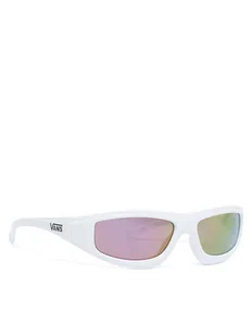 Vans Okulary przeciwsłoneczne VN000GMZEB11 Biały - Okulary przeciwsłoneczne - miniaturka - grafika 1
