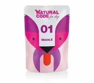 Mokra karma dla psów - Natural Code Pies Saszetka 100G 01 Wieprzowina, Karma Dla Psa - miniaturka - grafika 1