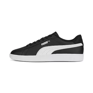 PUMA Męskie sneakersy Smash 3,0 l, Czarna puma, biała puma, 44 EU - Sneakersy męskie - miniaturka - grafika 1