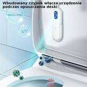 Maseczki ochronne i antywirusowe - USAMS USAMS Lampa do dezynfekcji toalety UV-C ręczna sterylizator biały/white ZB210XDH01 US-ZB210) - miniaturka - grafika 1