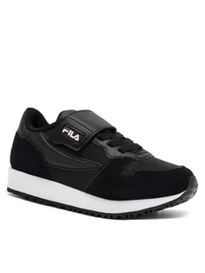Fila Sneakersy Retroque Velcro Kids FFK0036.80010 Czarny - Buty dla chłopców - miniaturka - grafika 1