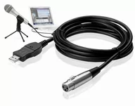 Kable komputerowe i do monitorów - Xlr kabel mikrofonowy 3m interfejs pod Usb Pc - miniaturka - grafika 1