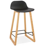 Taborety i hokery - Kokoon Design Hoker Astoria czarny BS01630BL - miniaturka - grafika 1