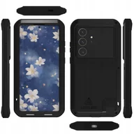 Etui i futerały do telefonów - LOVE MEI Etui pancerne + szkło Powerful do Galaxy S25 Ultra, czarne - miniaturka - grafika 1