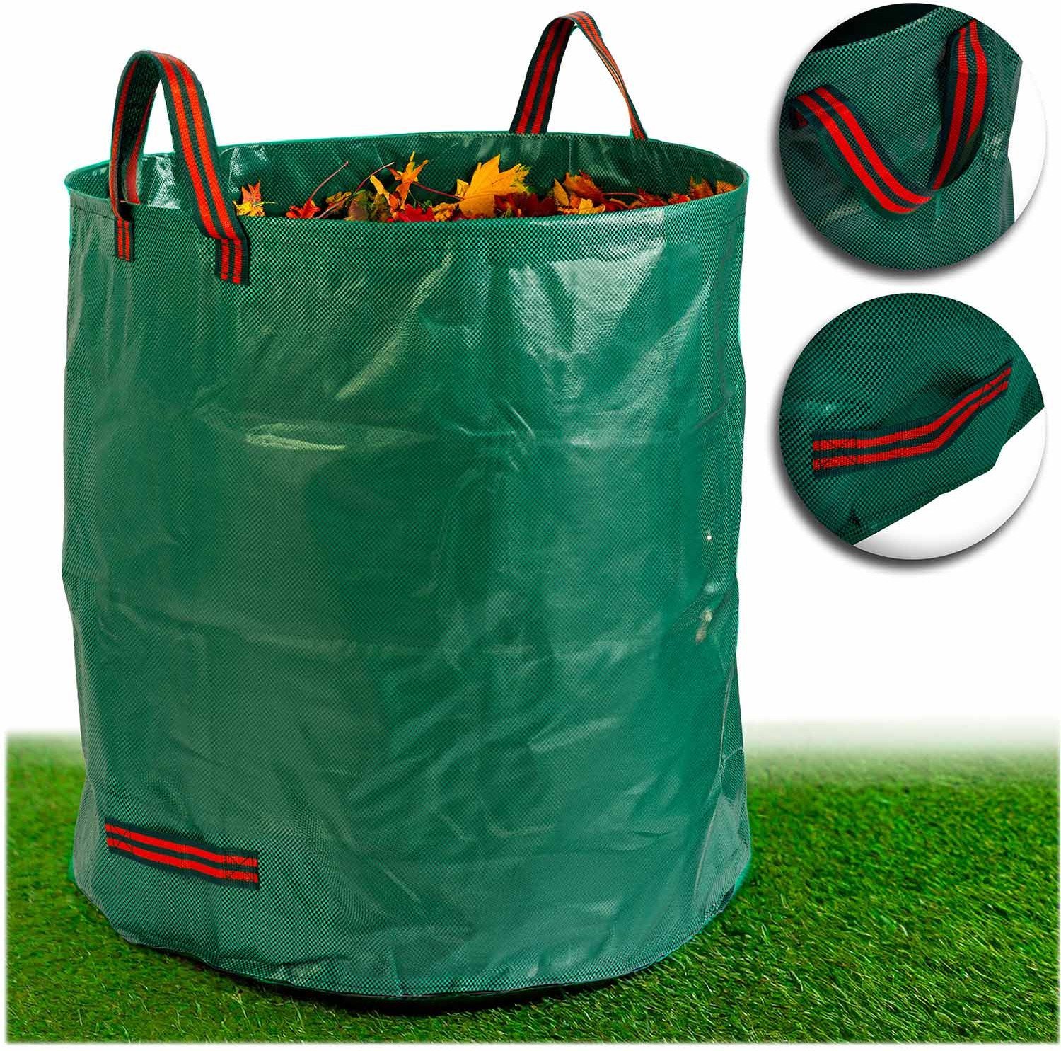 Kosz ogrodowy na liście 272 l Plonos PL-524 zielon