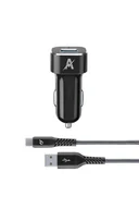 Ładowarki samochodowe - Cellularline wyjątkowo mocna, szybka ładowarka samochodowa i kabel 18 W do urządzeń Samsung - miniaturka - grafika 1
