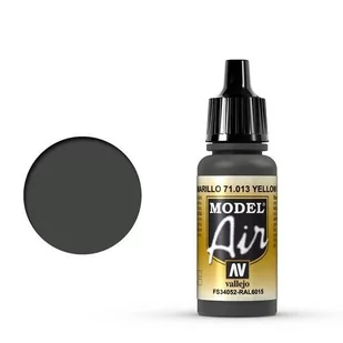 Farba akrylowa, Vallejo Model Air Yellow Olive 71.013 - Farby i media malarskie - miniaturka - grafika 1