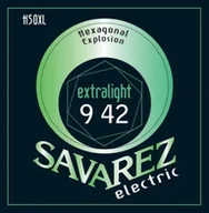 Struny gitarowe  - Savarez Struny do gitary elektrycznej sześciokątne Explosion nikiel Ex-Light H50Xl 676507 - miniaturka - grafika 1