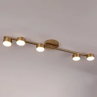 Lampy sufitowe - Punto lampa sufitowa 5xGX53 złota 40827 - miniaturka - grafika 1