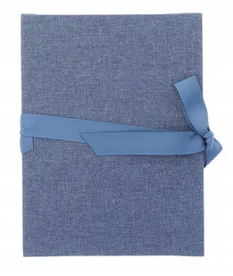 Album harmonijka na klej 12 zdjęć 13x18 Linen Blue - Albumy fotograficzne - miniaturka - grafika 1