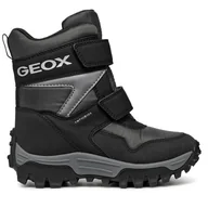 Buty dla chłopców - Śniegowce Geox J Himalaya Boy B Abx J46FRE 0FU50 C9211 M Szary - miniaturka - grafika 1