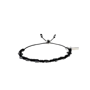 Bransoletka - dziesiątek różańca - hematyt - Ematite - Bransoletki - miniaturka - grafika 1