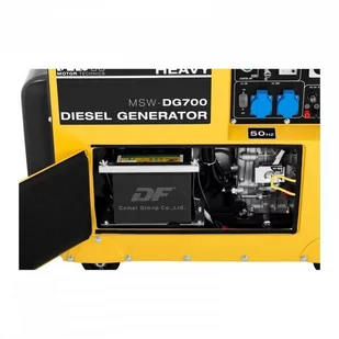 Agregat prądotwórczy MSW diesel - 4,4 kW - 230 V - 400 V - MSW - MSW-DG700 - Agregaty prądotwórcze - miniaturka - grafika 5