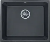 Zlewozmywaki - Zlewozmywak granitowy Kernau KGS U 60 1B Graphite - miniaturka - grafika 1