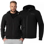 Odzież taktyczna i umundurowanie - Kurtka z kapturem Pit Bull Softshell Midway II '23 - Czarna - miniaturka - grafika 1