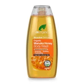 Kosmetyki do kąpieli - Dr.Organic Manuka Honey, Odżywczy Żel Do Kąpieli Z Miodem Manuka, 250ml - miniaturka - grafika 1