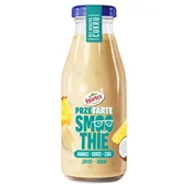 Soki i napoje niegazowane - Hortex Przetarte Smoothie ananas kokos chia jabłko banan 250 ml - miniaturka - grafika 1