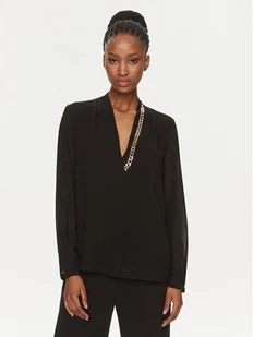 Rinascimento Bluzka CFC0116133003 Czarny Regular Fit - Bluzki damskie - miniaturka - grafika 1