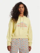 Bluzy damskie - Billabong Bluza All Time EBJFT00146 Żółty Boxy Fit - miniaturka - grafika 1