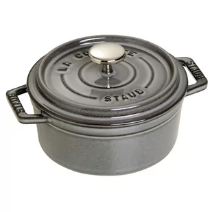 Staub Cocotte 12 cm Szary 40509-474-0 - Garnki - miniaturka - grafika 1