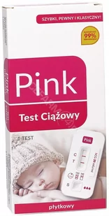 Hydrex Pink test płytkowy - Testy ciążowe i diagnostyczne - miniaturka - grafika 1