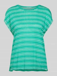 T-shirt z okrągłym dekoltem - Koszulki i topy damskie - miniaturka - grafika 1