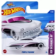 Samochody i pojazdy dla dzieci - Hot Wheels: Mały samochodzik Purple Passion - miniaturka - grafika 1