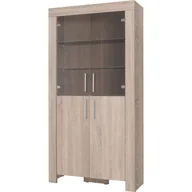 Witryny - Witryna 3 Cezar Jurek Meble Biały - miniaturka - grafika 1