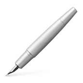 Pióra wieczne - Faber Castell Pióro wieczne E-Motion Silver M 148670 - miniaturka - grafika 1