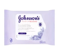 Chusteczki do demakijażu - Johnson's Make-up Be Gone 5w1 Pampering chusteczki do demakijażu twarzy 25 sztuk - miniaturka - grafika 1