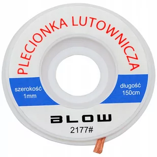 Plecionka Do Odsysania Cyny Blow Taśma 1Mm 1,5M - Akcesoria do lutowania - miniaturka - grafika 1