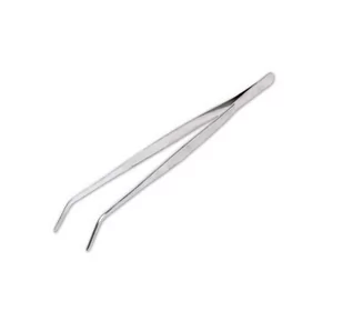 Pinceta Pęseta Zagięta Akwarystyczna Stal Nierdzewna 18cm - Pozostałe akcesoria do akwarium - miniaturka - grafika 1