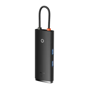 Hub Baseus OS Lite 6-Port (Typ-C do HDMI+USB3.0*2+PD+SD/TF) (czarny) - Huby USB - miniaturka - grafika 7