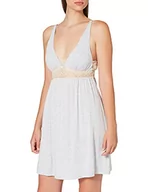 Piżamy damskie - Triumph Damska koszula nocna Amourette Spotlight NDK Padded X, Medium Grey Melange, 85D - miniaturka - grafika 1