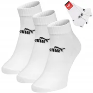 Skarpetki męskie - PUMA QUARTER Skarpetki Sportowe Bawełniane Skarpety ZAKOSTKI - 35-38 - miniaturka - grafika 1