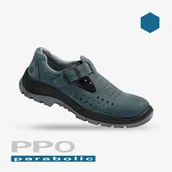 Obuwie robocze - SANDAŁY BEZPIECZNE Z METALOWYM PODNOSKIEM PPO STRZELCE OPOLSKIE MODEL 41W, PN-EN ISO 20345, S1, SRC - miniaturka - grafika 1