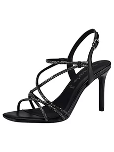 Tamaris Sandały damskie 1-1-28332-20, black metallic, 40 EU - Sandały damskie - miniaturka - grafika 1