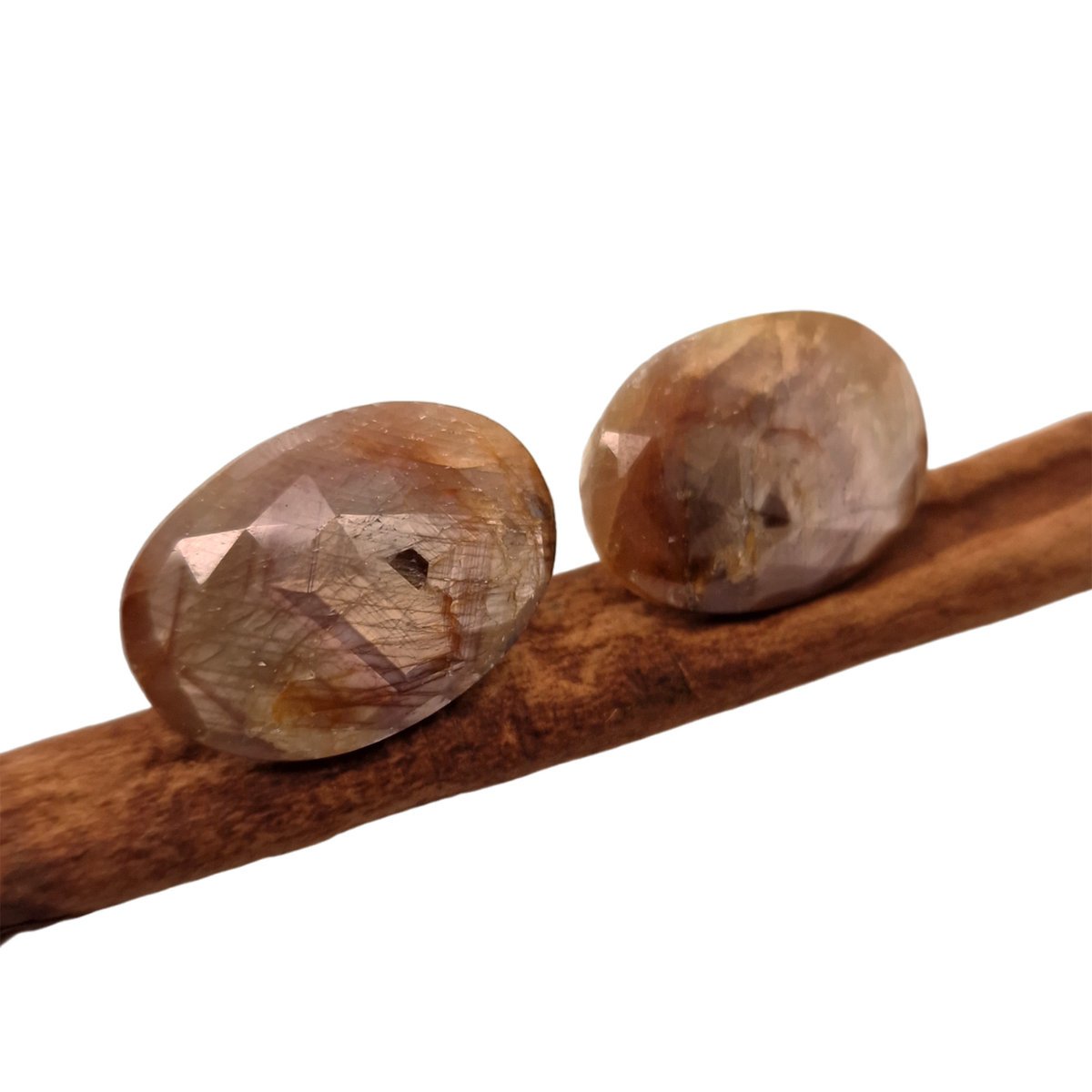 Spinki do mankietów Szafir złoty (S1273) Srebro [925]