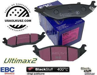 Tylne klocki Ultimax2 + nawiercone nacinane tarcze hamulcowe EBC seria GD Dodge Durango 2004-2009 - Tarcze hamulcowe - miniaturka - grafika 1