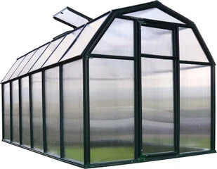 vidaXL Rion Szklarnia plastikowa SMART 37 Zielony 449x204x198 cm bez podstawy - Szklarnie ogrodowe - miniaturka - grafika 1