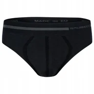 Majtki męskie - BRUBECK BE10050 majtki męskie slipy WEŁNIANE - XL - miniaturka - grafika 1