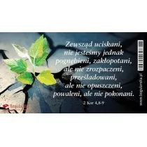 Bogulandia Magnes 27 na lodówkę Zewsząd uciskani nie jesteśmy jednak pognębieni - Magnesy - miniaturka - grafika 1