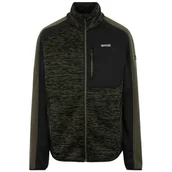 Bluzy sportowe męskie - Męska bluza Regatta Oakar Rozmiar: S / Kolor: zielony - miniaturka - grafika 1