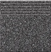 Płytki ceramiczne - Stopnica Eterno czarna 33.3x33.3 cm - miniaturka - grafika 1