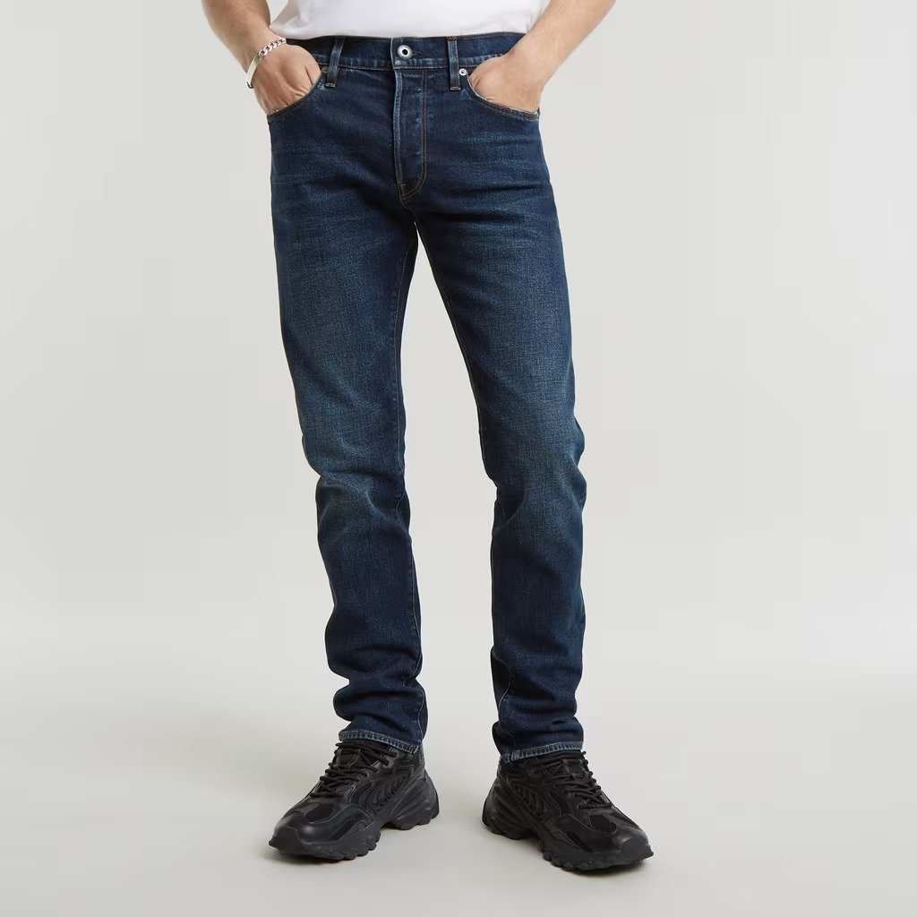 G-STAR RAW MĘSKIE SPODNIE JEANSOWE GRANATOWE 35/30 17CA